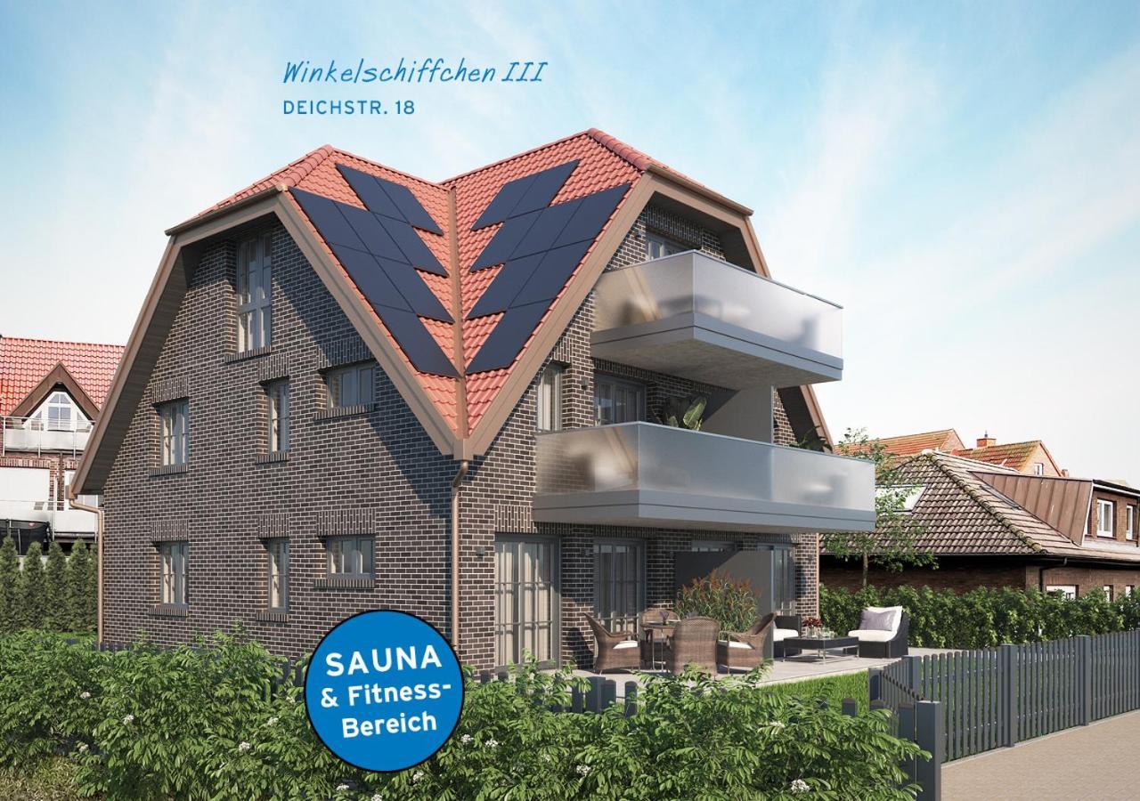 Winkelschiffchen III Mit Sauna Juist Esterno foto